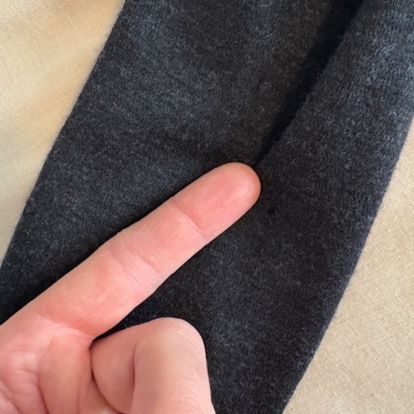 L.L. Bean Merino Wool quarter zip long sleeve base layer. Mens XL - Picture 3 of 4